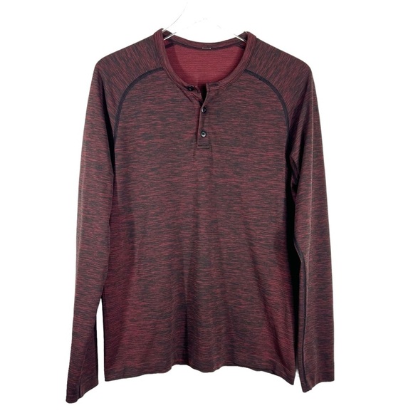 LULULEMON Metal Vent Tech Long Sleeve Henley 2.0 - Picture 1 of 9